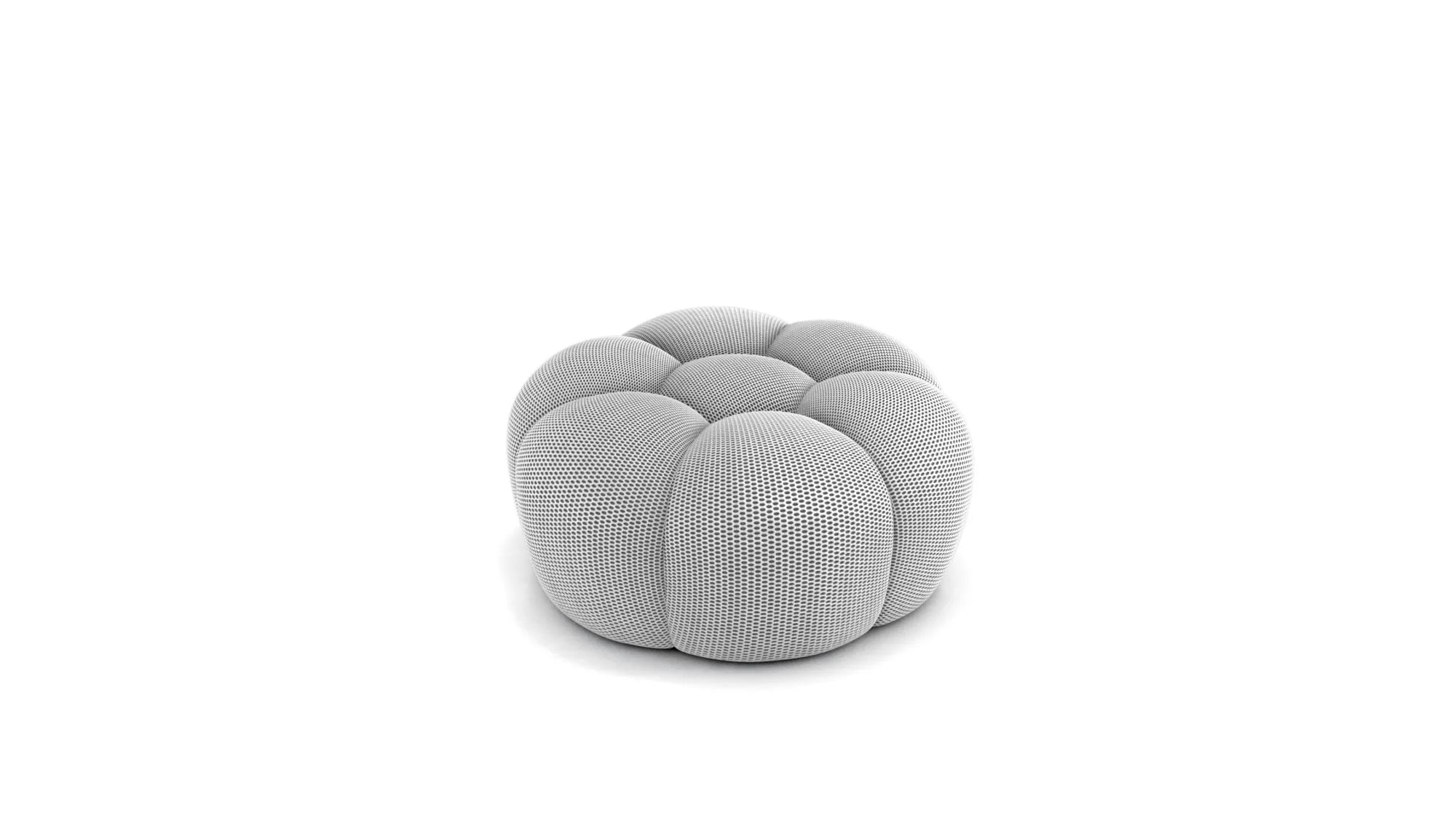 Cloud Round Pouf 80