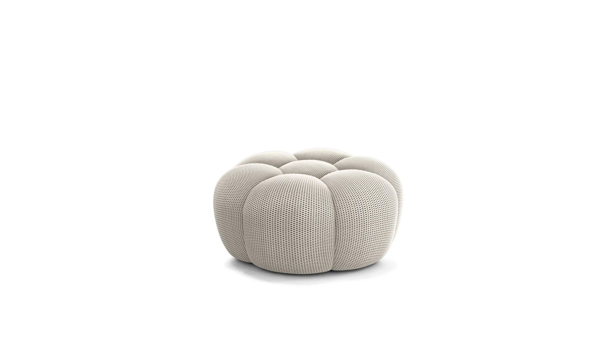 Cloud Round Pouf 80