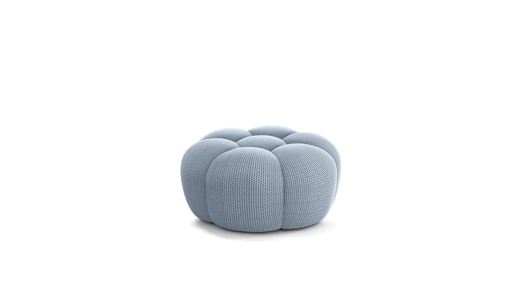 Cloud Round Pouf 80
