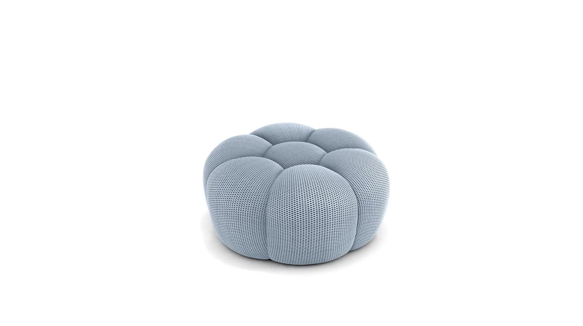 Cloud Round Pouf 80