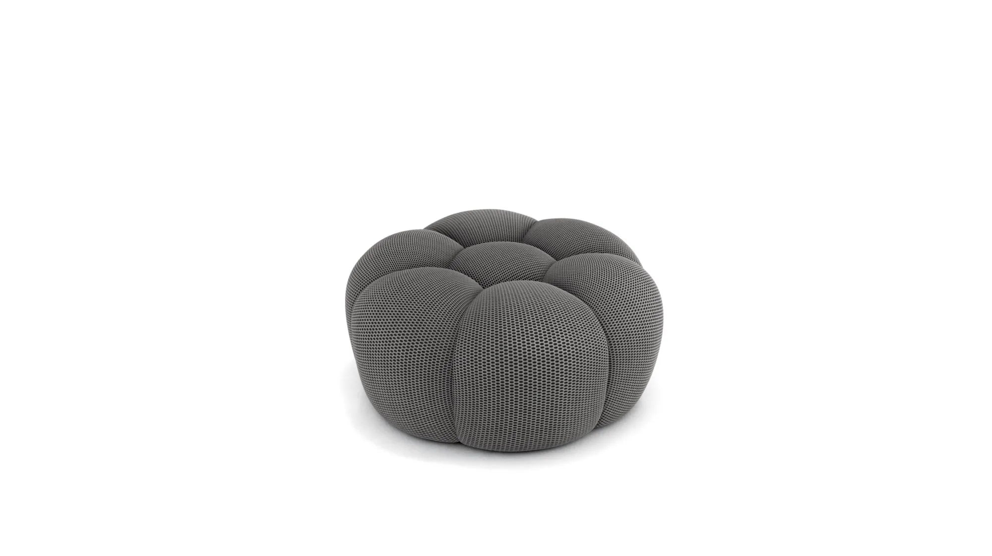 Cloud Round Pouf 80