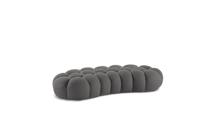 Cloud Large Curved Pouf (Textured Knit)