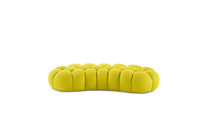 Cloud Large Curved Pouf (Textured Knit)