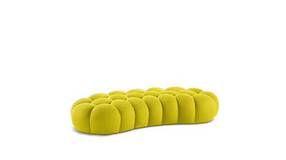 Cloud Large Curved Pouf (Textured Knit)