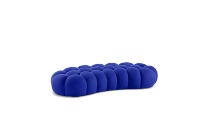 Cloud Large Curved Pouf (Textured Knit)