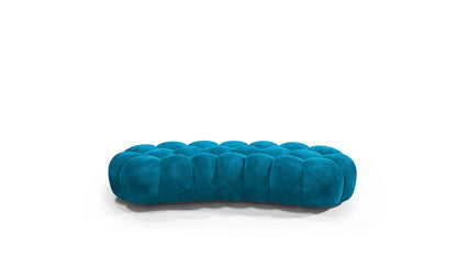 Cloud Large Curved Pouf (Smooth Knit)