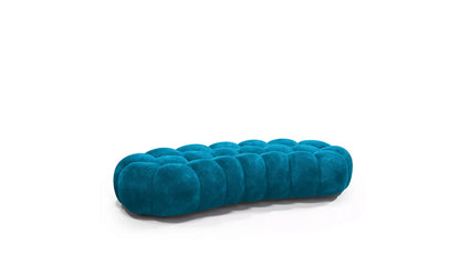 Cloud Large Curved Pouf (Smooth Knit)