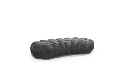 Cloud Large Curved Pouf (Smooth Knit)