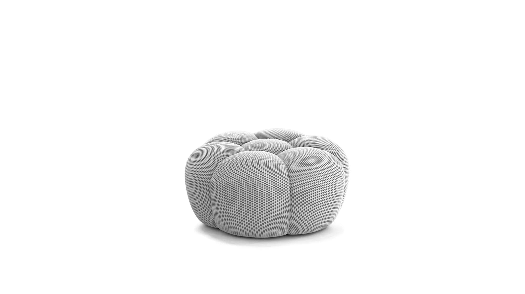 Cloud Round Pouf 80