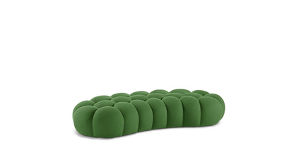 Cloud Large Curved Pouf (Textured Knit)