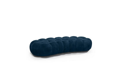 Cloud Large Curved Pouf (Smooth Knit)