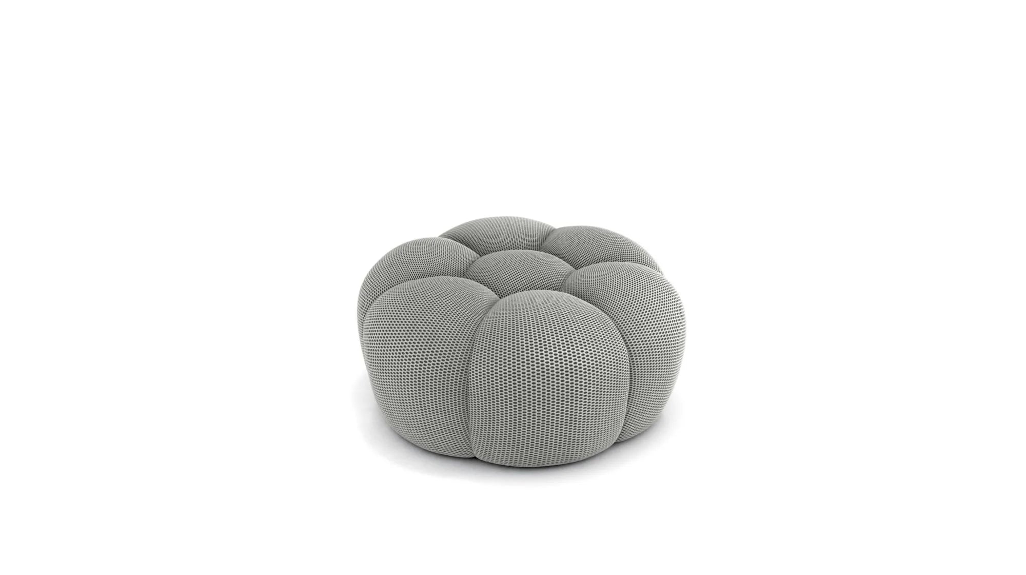 Cloud Round Pouf 80