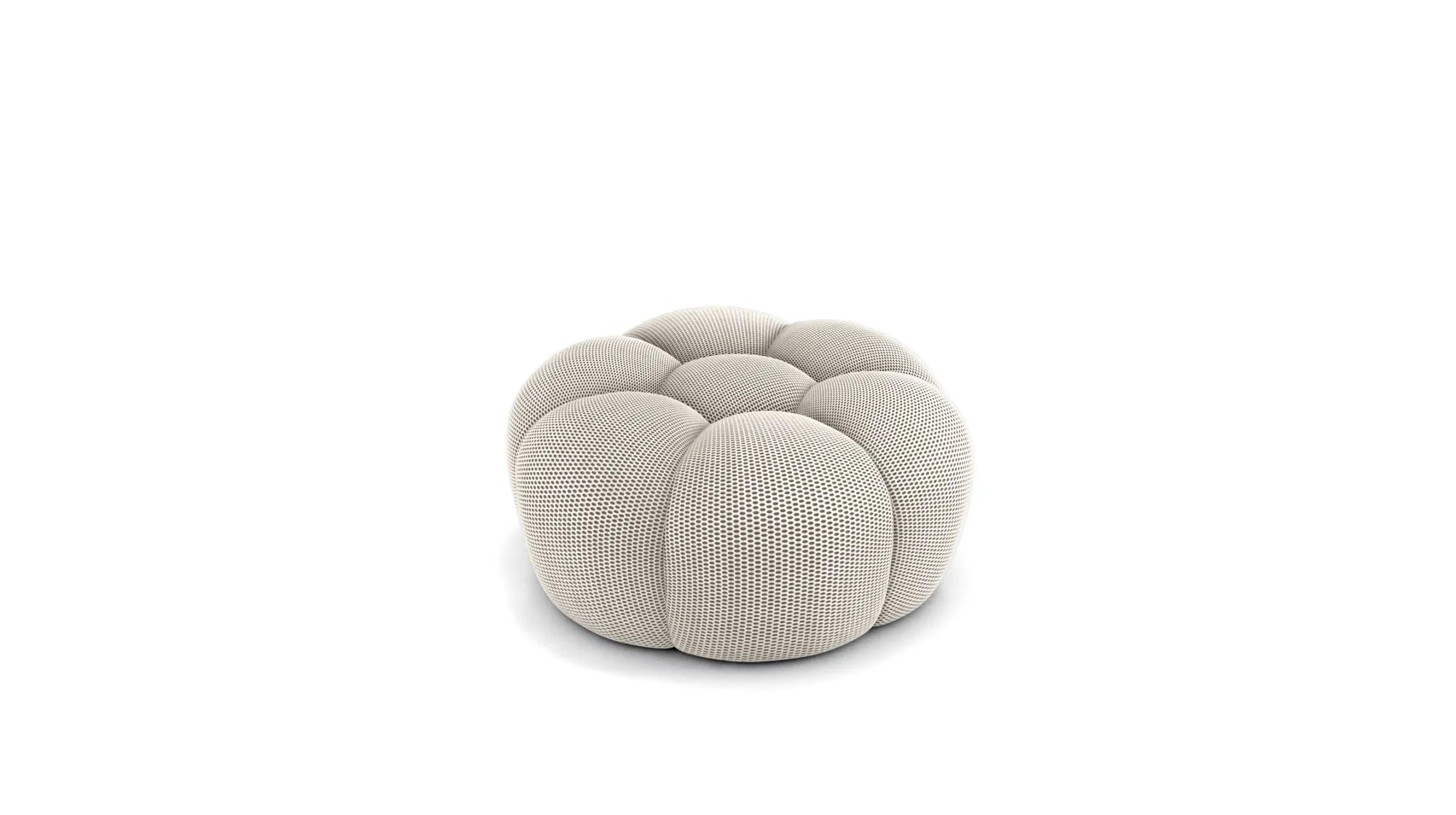 Cloud Round Pouf 80
