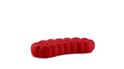 Cloud Large Curved Pouf (Textured Knit)