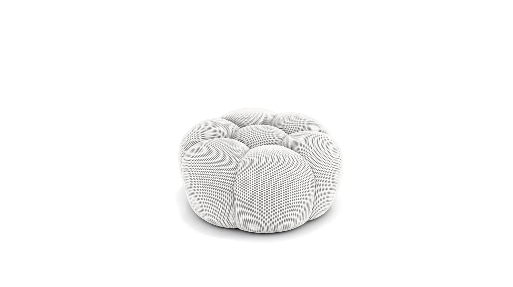 Cloud Round Pouf 80