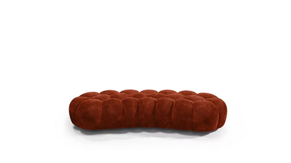 Cloud Large Curved Pouf (Smooth Knit)