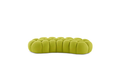 Cloud Large Curved Pouf (Textured Knit)
