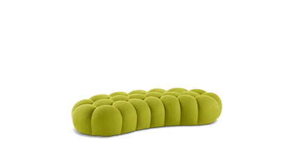 Cloud Large Curved Pouf (Textured Knit)