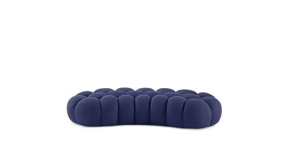 Cloud Large Curved Pouf (Textured Knit)