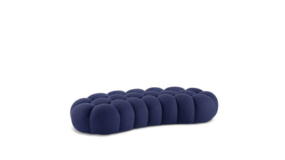Cloud Large Curved Pouf (Textured Knit)