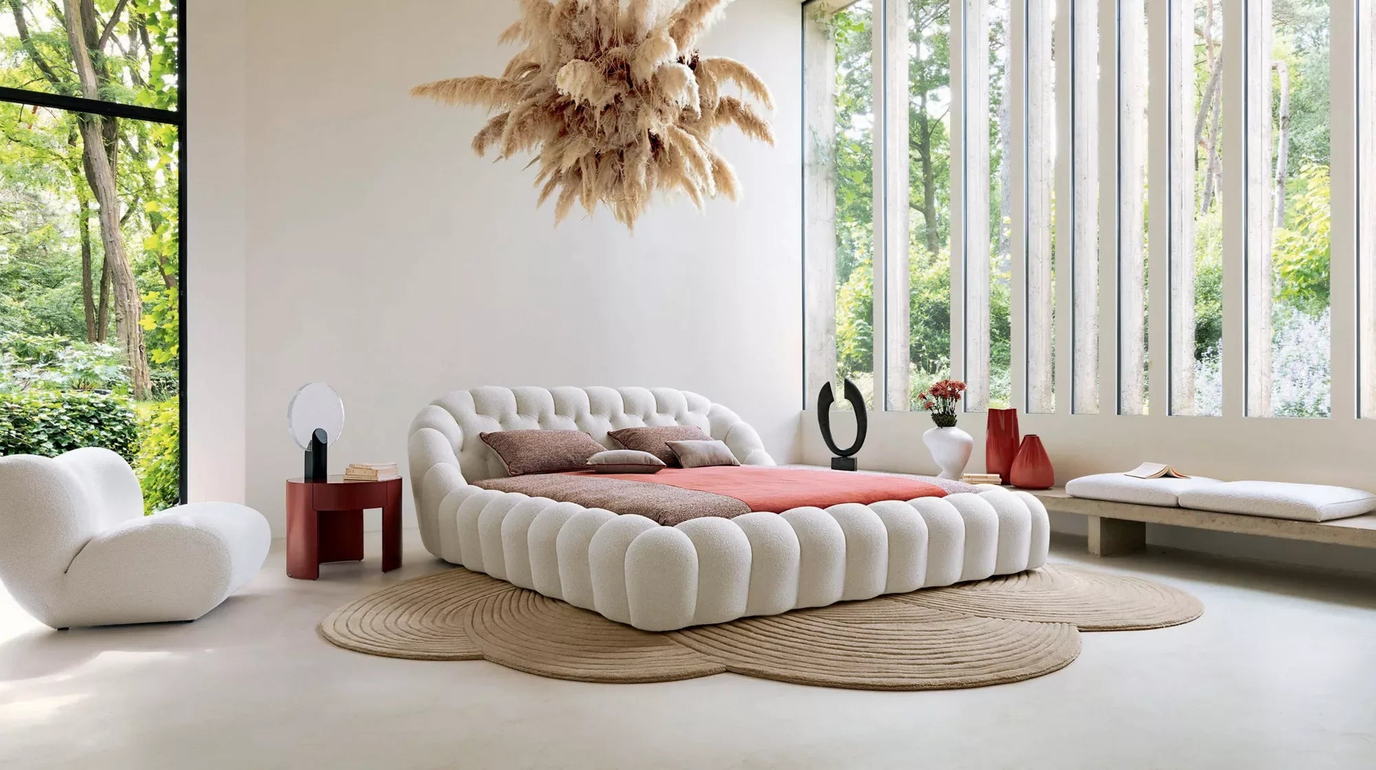 Cloud Bed detail