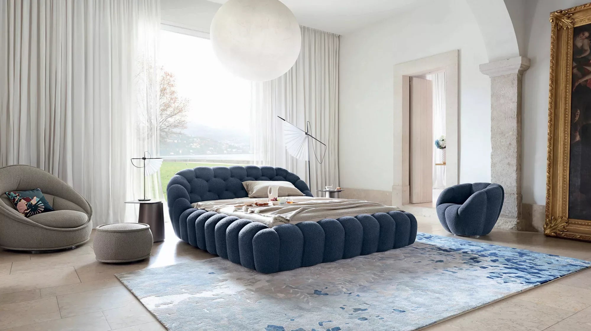 Cloud Bed detail