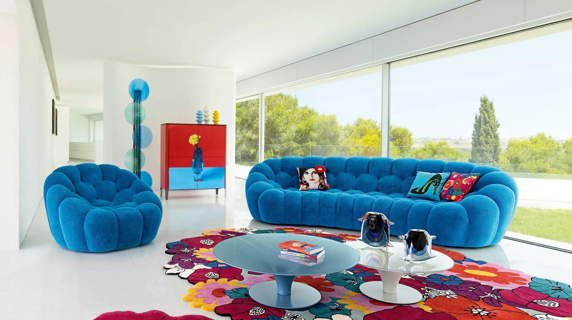 Cloud Signature Curved 3-4 Seater Sofa