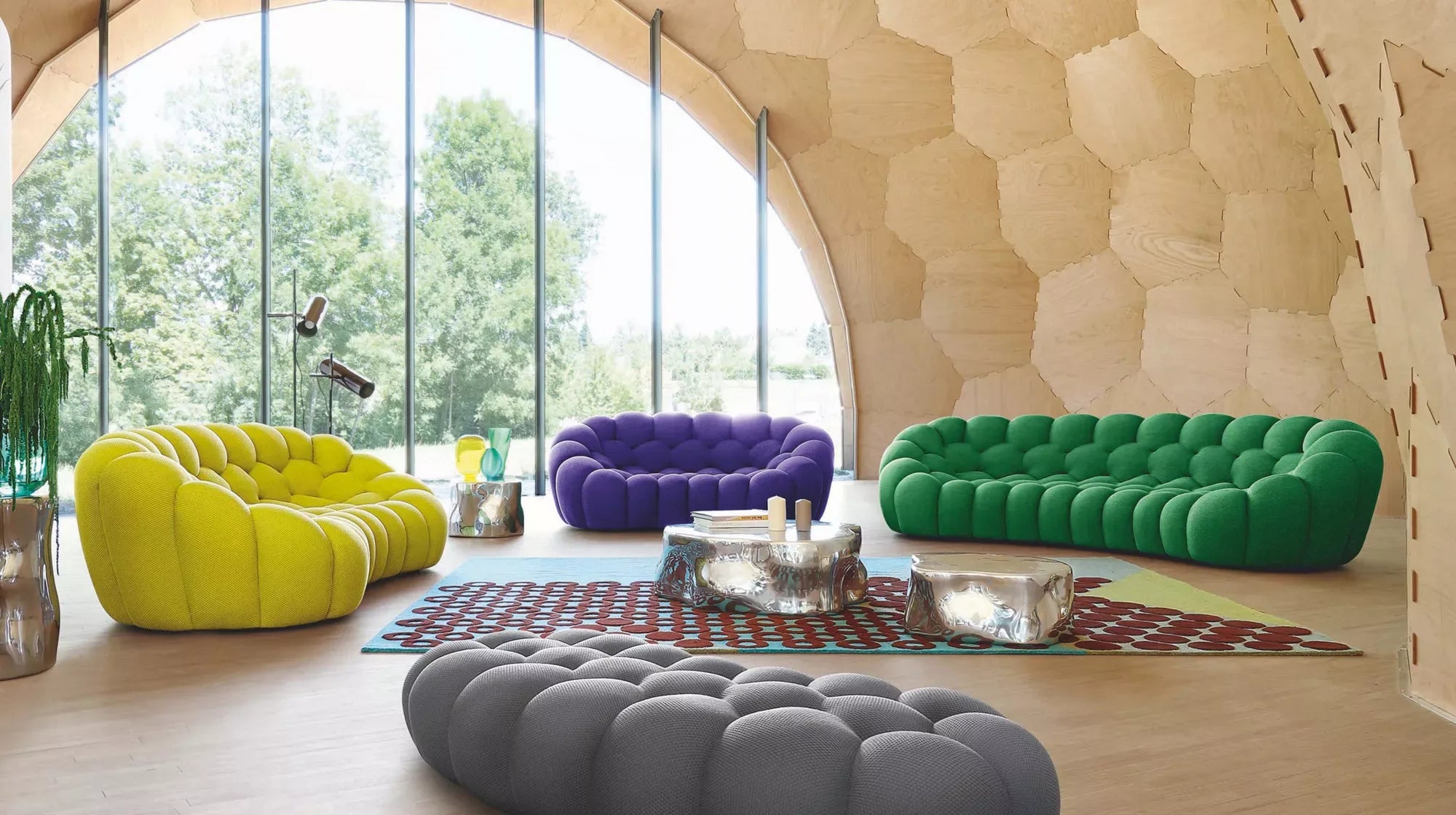 Cloud Curve Rounded 3-4 Seater Sofa